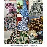 Nine Vintage Crochet Afghans Patterns - Crochet Patterns for Floral, Checker and More Afghans