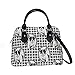 French Bulldog Top-Handle Shoulder Bag by Signare/Designer Ladies Womens Evening Shoulder Side Tote/CONV-FREN