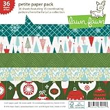 Lawn Fawn Fa La La Petite Paper Pack