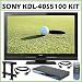 Sony Bravia S Series KDL 40S5100 40 Inch 1080p LCD HDTV + Blu Ray Accessory Kit 61aZ%2BBTIz9L._SL75_ Sony Bravia S-Series KDL-40S5100 40-Inch 1080p LCD HDTV + Blu-Ray Accessory Kit