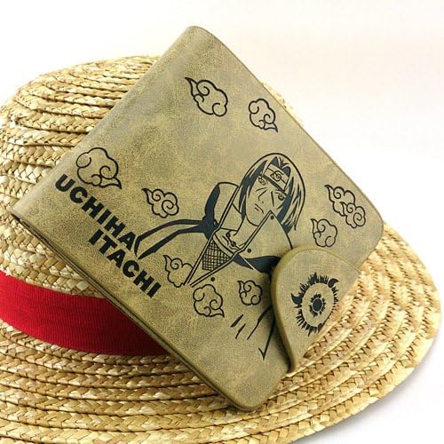 Naruto Anime UCHIHA ITACHI Cosplay Leather Wallet