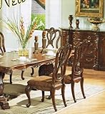 Set of 2 Dining Chairs Cherry Finish