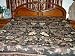 Black Pashmina Jamavar Indian Bedspread Bedding Couch Throw King/queen 108"
