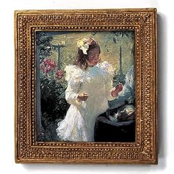 Sunlight - Gold Frame Magnet with pop-out easel (2-3/4" x 2-1/2")
