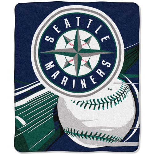 Seattle Mariners 50x60 Raschel Throw