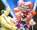 SAY HAPPY VALENTINES DAY WITH THIS BIG 28-inches-tall BALLOON BOUQUET WITH 17-TOTAL BALLOONS plus PLUSH U.S. ARMY T-SHIRT TEDDY BEAR - PERFECT FOR VALENTINES DAY WITH A USA ARMY MILITARY THEME