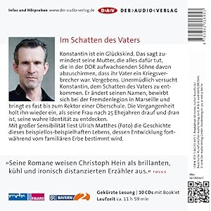 Glückskind mit Vater: Lesung mit Ulrich Matthes (10 CDs)
