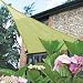 Easy Gardener 10908 Sun Sail Triangular Sun Shade, Beige
