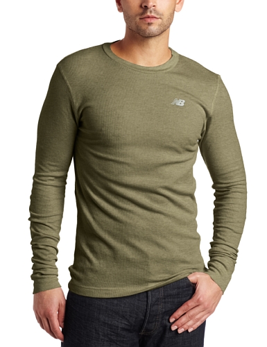 New Balance Mens Baby Thermal Top, Forrest, Large