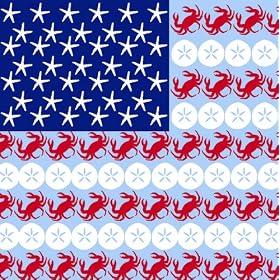 Click here to buy Crab Nation Luncheon Napkins.