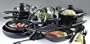 Basic Essentials Everyday 17 Piece Non-stick Aluminum Cookware Set