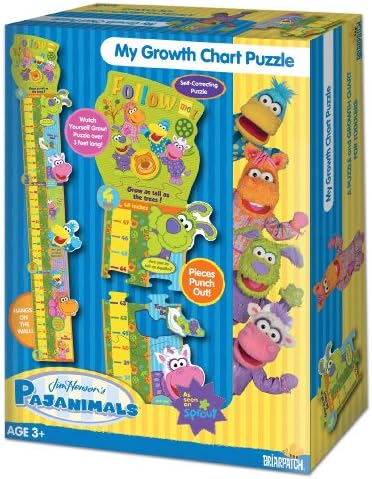 Pajanimals Growth Chart Puzzle