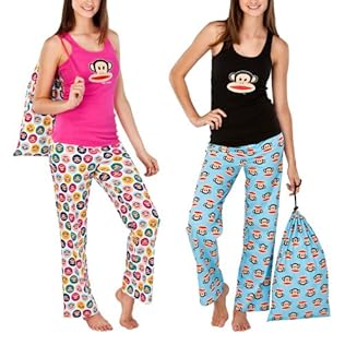 Paul Frank Julius 3 Pc Pajama Set/Laundry Bag Collection - Assorted Colors