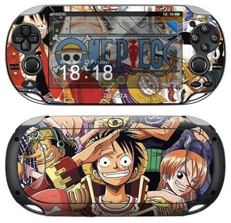 Sony PS Vita ONE PIECE Protective Vinyl Skin Decal Set
