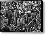 Can 'o' Worms Canvas Print / Canvas Art - Artist Matthew Ridgway