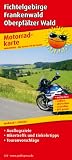 Motorradkarte Fichtelgebirge - Frankenwald - Oberpf�lzer Wald: Mit Ausflugszielen, Bikertreffs und Einkehrtipps sowie Tourenvorschl�gen, wetterfest, ... reissfest, abwischbar, recycelbar, GPS-genau - publicpress