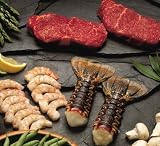 Surf & Turf - Prince Premium (NY Strip Steaks, Lobster, & Shrimp)
