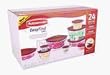 Rubbermaid 7J98 Easy Find Lid 24-Piece Food Storage Containers