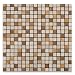 Mixed Travertine 5/8 X 5/8 Tumbled Mosaic Tile