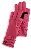 Roxy Kids Girls 7-16 Glacier Gloves With Faux Suede Patch