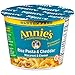 Annie's Real Aged Cheddar Microwave Mac & Cheese with Gluten Free Pasta, 2.01 OZ Cup