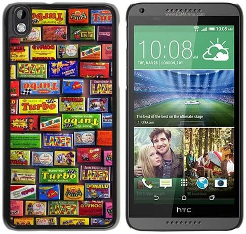HTC Desire 816 case,Custom Childhood Bubble Gum Black HTC Desire 816 cover