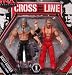TNA Jakks Catch Figurine Cross The Line 2 Packs Scott Steiner and Kevin Nash