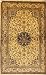 4x7 Hand Knotted Tehran Persian Rug - 4'6x7'2