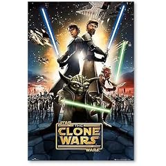 Empire 105448 Poster, Star Wars Clone Wars 61 x 91.5 cm