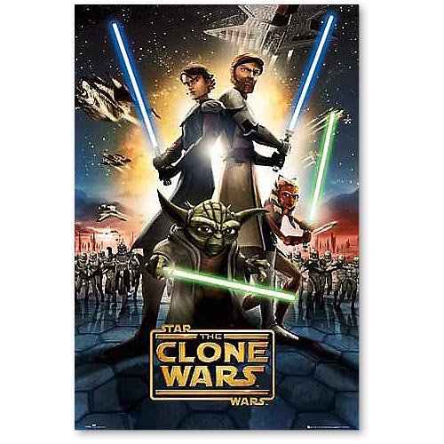Produkt-Bild: Empire 105448 Poster, Star Wars Clone Wars 61 x 91.5 cm