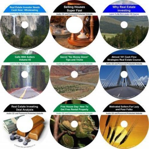 The Exhaustive 9 Audio CD No Down Payment, Motivated Seller, Real Estate Mentoring System