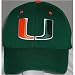 Miami Hurricanes One-Fit NCAA Wool Flex Cap (Team Color)