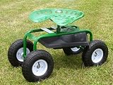 Tractor Style Gardening Seat (green) (22 H x 16 W x 33 D)