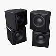 Fusion 100W Cube In-Salon Speaker - Dual Pivot Design