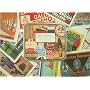 Cavallini Decorative Labels- Bon Voyage International Luggage Tags & Labels