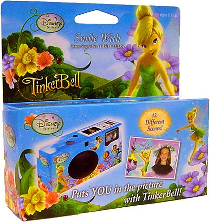 Disney Fairies 35mm Flash Camera Tinkerbell