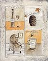 Eurographics ANF1066 Anna Flores, Heart by Chair 40 x 50 cm, Hochwertiger Kunstdruck - Herz