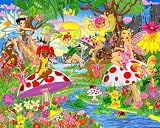 Walltastic Magical Fairies Designer Fototapete
