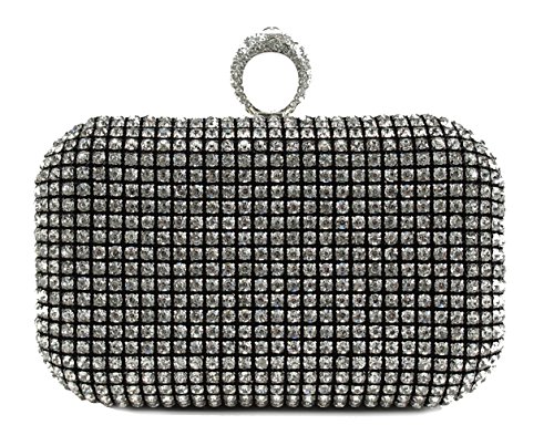 Scarleton Crystal Clutch Bag H3223