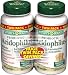 Nature's Bounty Probiotic Acidophilus Capsules Twin Pack, 100-Count Bottles