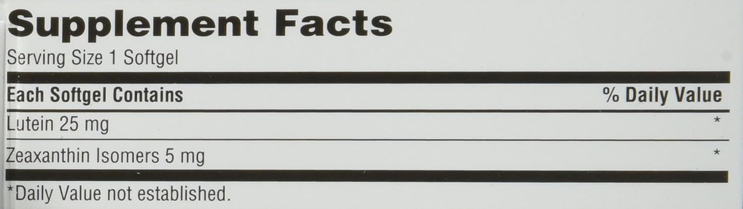 Amazon.com: trunature Vision Complex Lutein & Zeaxanthin, 140 ... Amazon.com: trunature Vision Complex Lutein & Zeaxanthin, 140 ...
