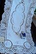 Vintage Hand Buttenburg/Embroide Table Runner 18"x40"
