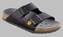 Alpro Slipper ''P 220 ESD'' aus Birko-Flor in schwarz mit normalem Fussbett und antistatik Sohle