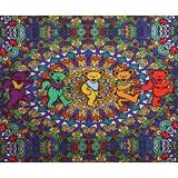 Grateful Dead Blanket~ Woven Throw Blanket!!~ Approx 53 x 68