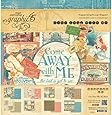 Graphic 45 Come Away with Me Paper Crafting Pad, 12 by 12-Inch