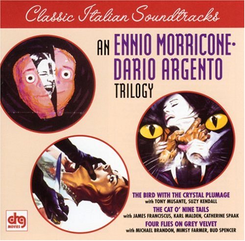 CD-Charts  Music : An Ennio Morricone - Dario Argento Trilogy (The Bird With The Crystal Plumage, The Cat O' Nine Tails, Four Flies On Grey Velvet, and Argento Interview))