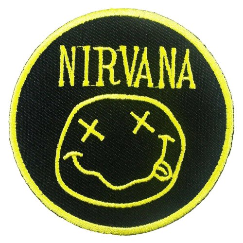 Nirvana Patches Music Band Logo Embroidered Iron on Patch MG04