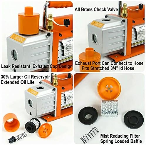 Shatter Vac 3 Qt Pyrex with 3CFM Kit for Essential Oils and Concentrate Extractions