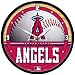 MLB Anaheim Angels Round Clock