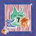Art4Kids Blue Jean Basketball Mounted Art Print -18x18